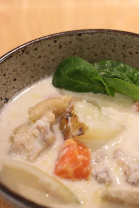 酒粕好きに!酒粕シチュー